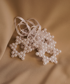 nan – handcrafted pearl ornament with silver details, gift‑ready by Rivolini.